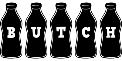 Butch bottle logo