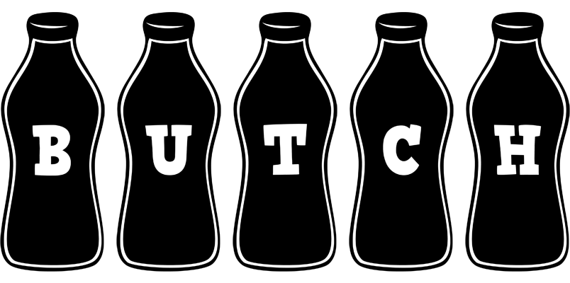 Butch bottle logo