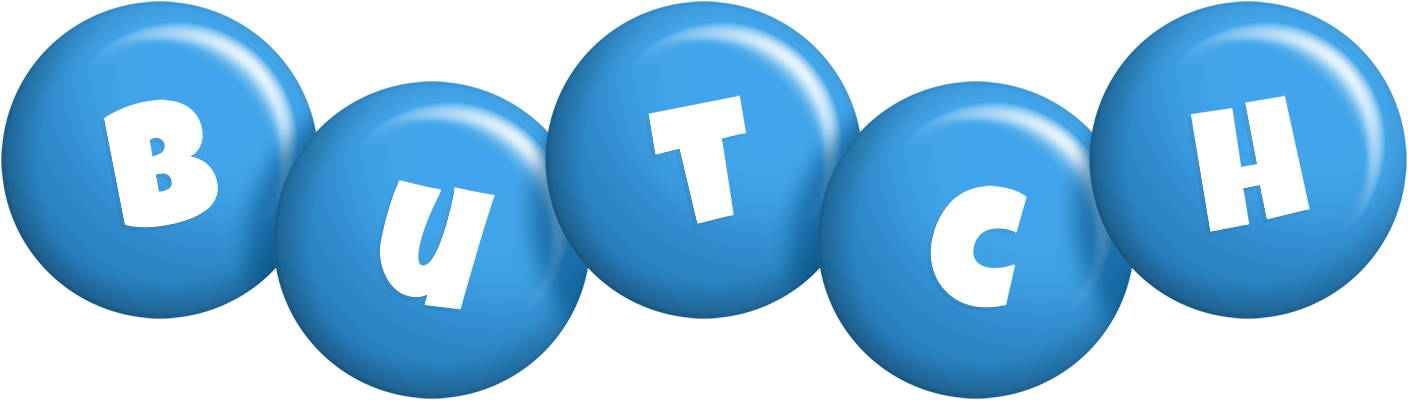 Butch candy-blue logo