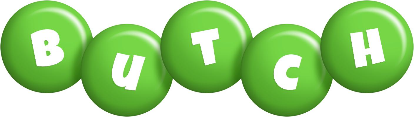 Butch candy-green logo