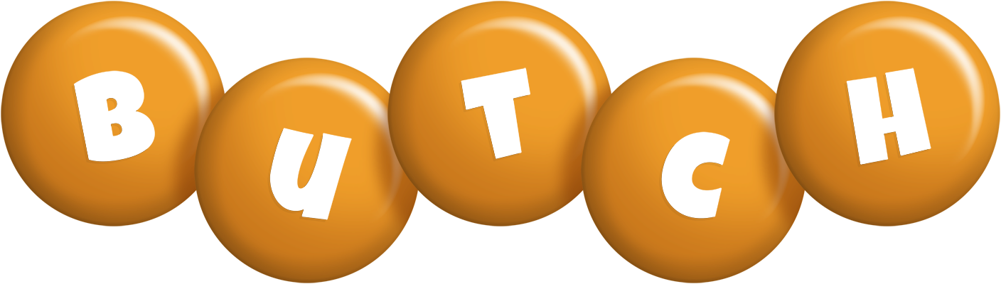 Butch candy-orange logo