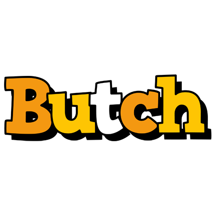 Butch cartoon logo