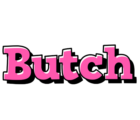 Butch girlish logo