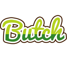 Butch golfing logo