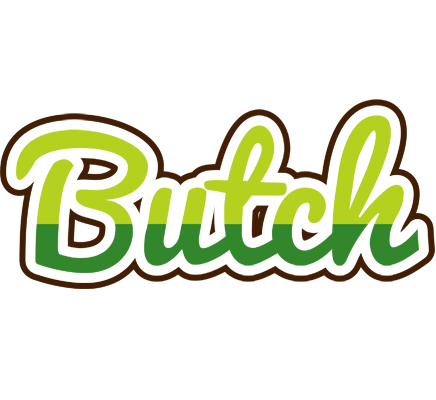 Butch golfing logo