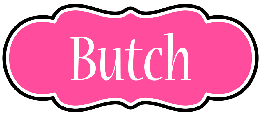 Butch invitation logo