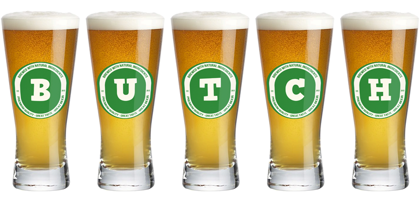 Butch lager logo
