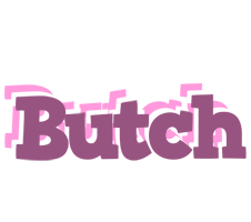 Butch relaxing logo