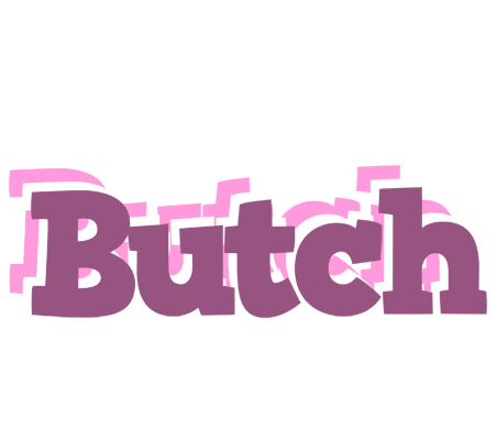Butch relaxing logo