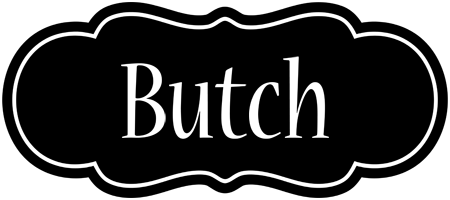 Butch welcome logo