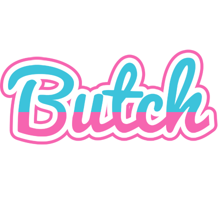 Butch woman logo