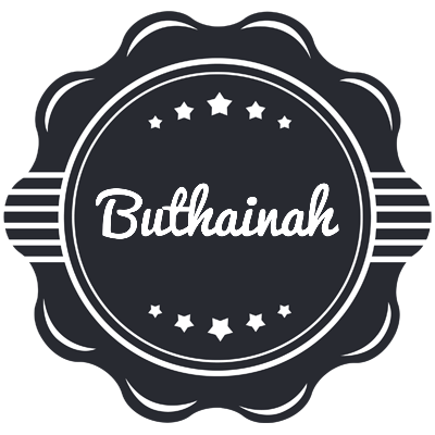 Buthainah badge logo