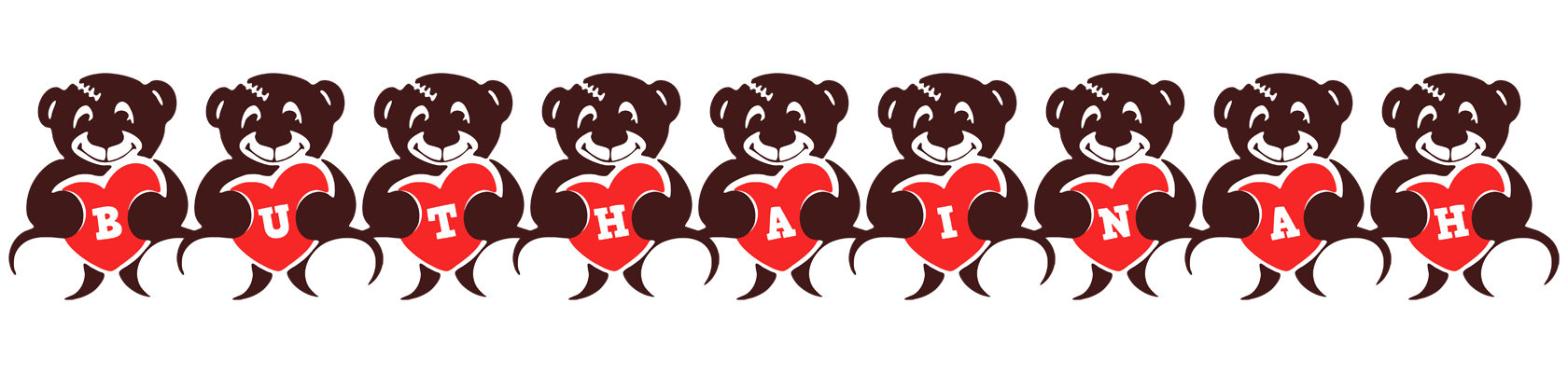 Buthainah bear logo