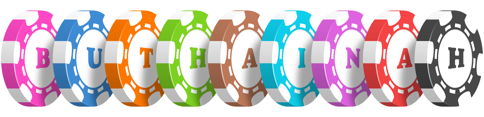 Buthainah bluffing logo