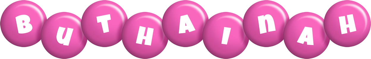 Buthainah candy-pink logo