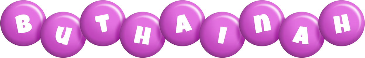Buthainah candy-purple logo