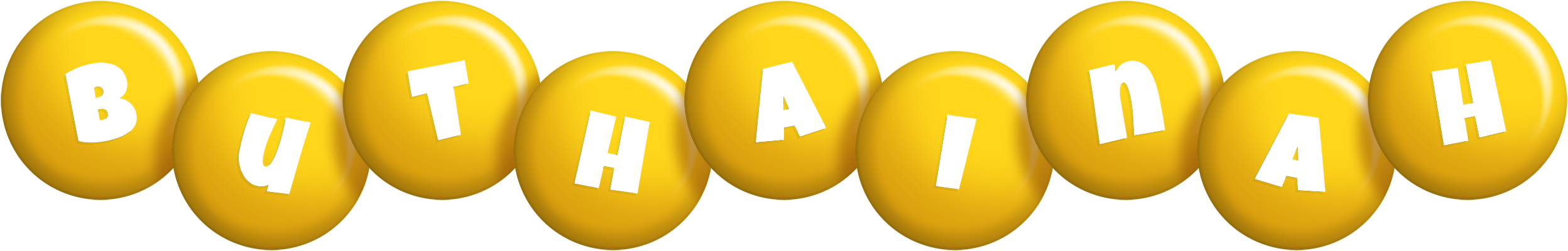 Buthainah candy-yellow logo