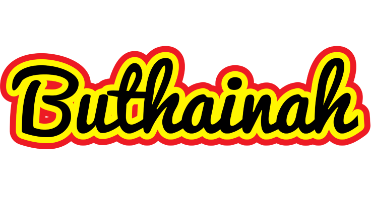 Buthainah flaming logo