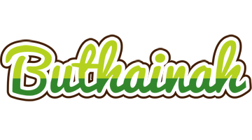 Buthainah golfing logo