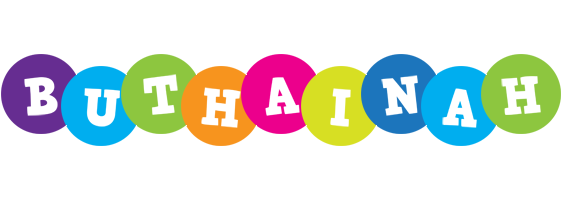Buthainah happy logo