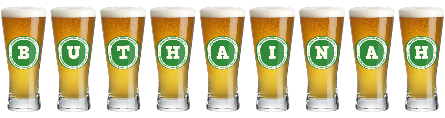 Buthainah lager logo