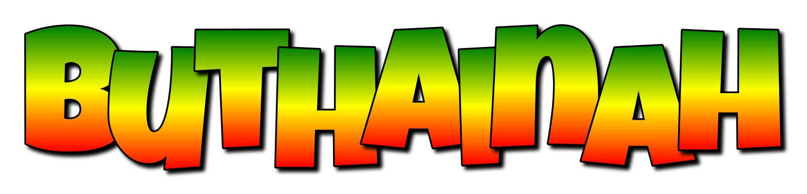 Buthainah mango logo