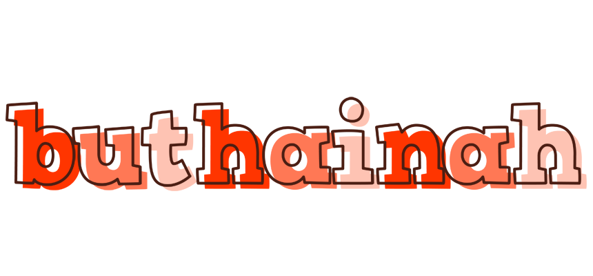 Buthainah paint logo
