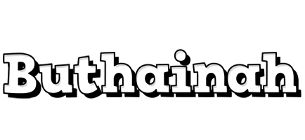 Buthainah snowing logo