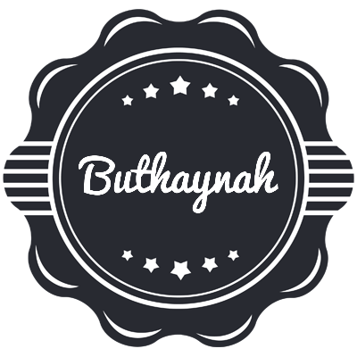 Buthaynah badge logo