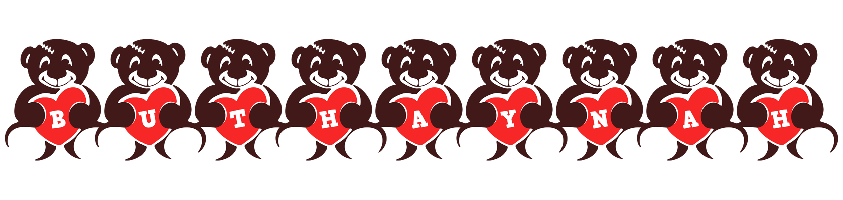 Buthaynah bear logo
