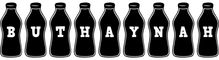 Buthaynah bottle logo