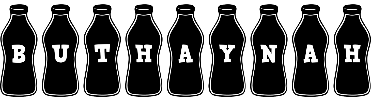 Buthaynah bottle logo