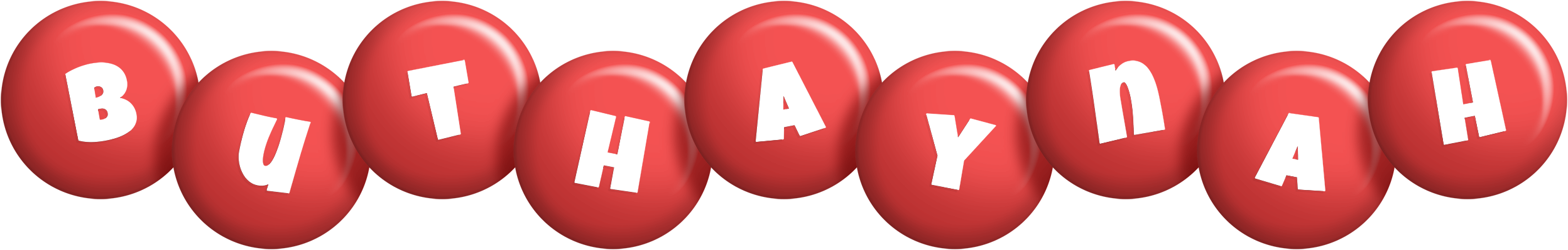 Buthaynah candy-red logo
