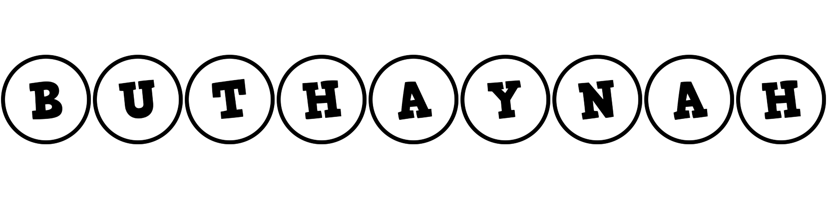 Buthaynah handy logo