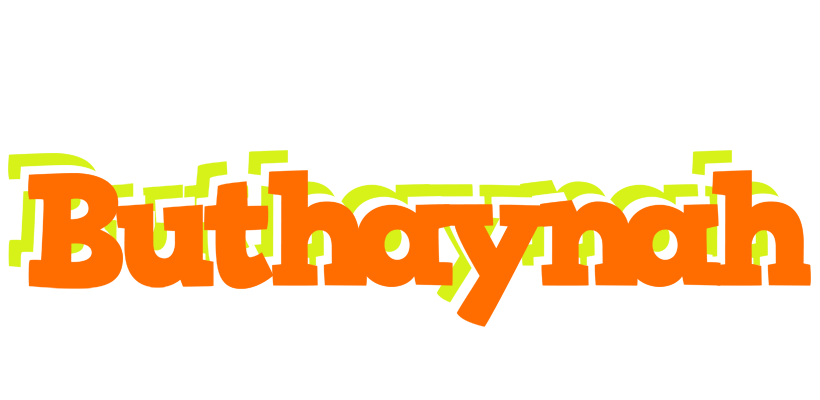 Buthaynah healthy logo