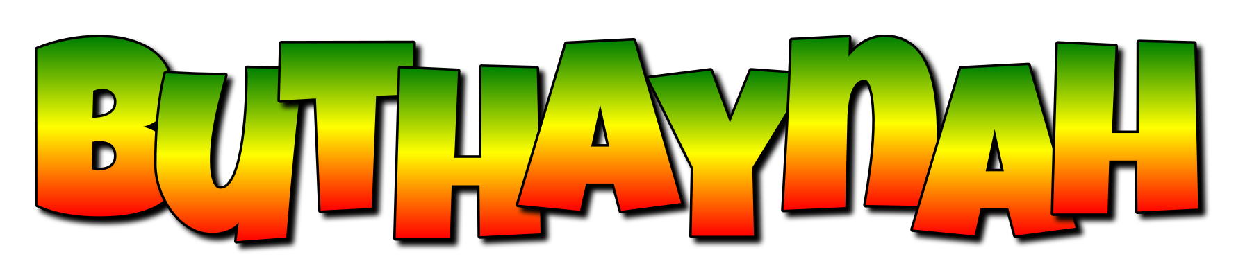 Buthaynah mango logo