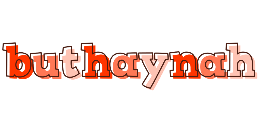 Buthaynah paint logo