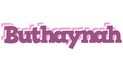 Buthaynah relaxing logo