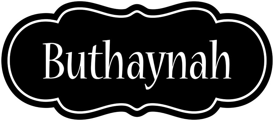 Buthaynah welcome logo