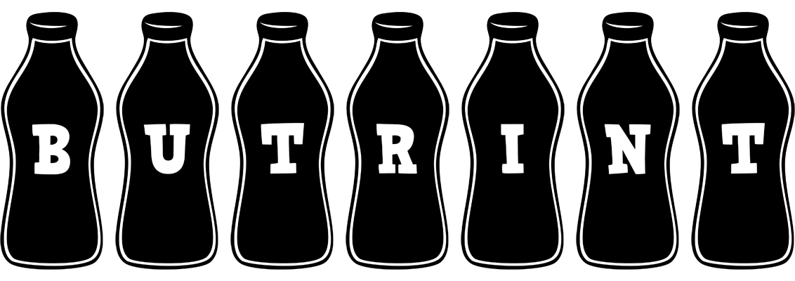 Butrint bottle logo