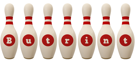 Butrint bowling-pin logo