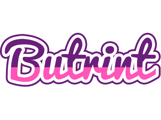 Butrint cheerful logo