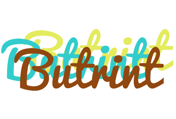 Butrint cupcake logo
