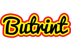 Butrint flaming logo