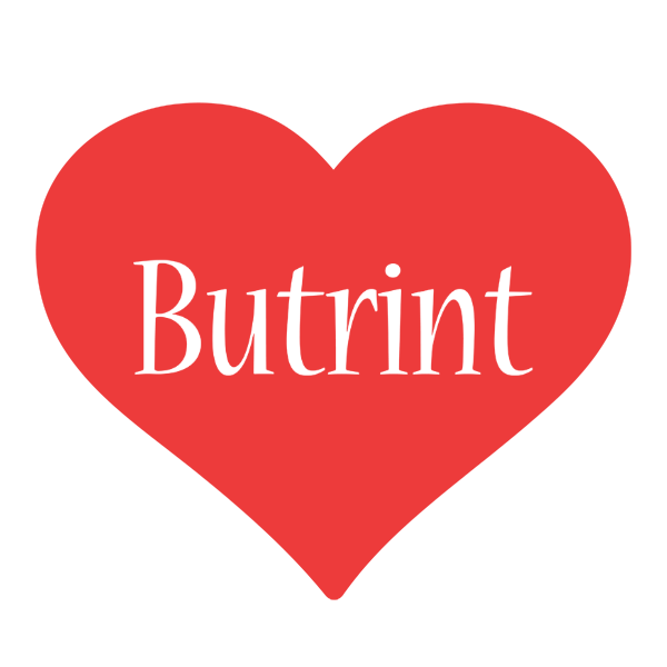 Butrint love logo