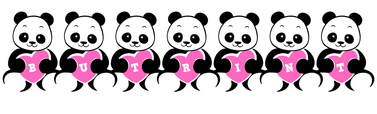 Butrint love-panda logo