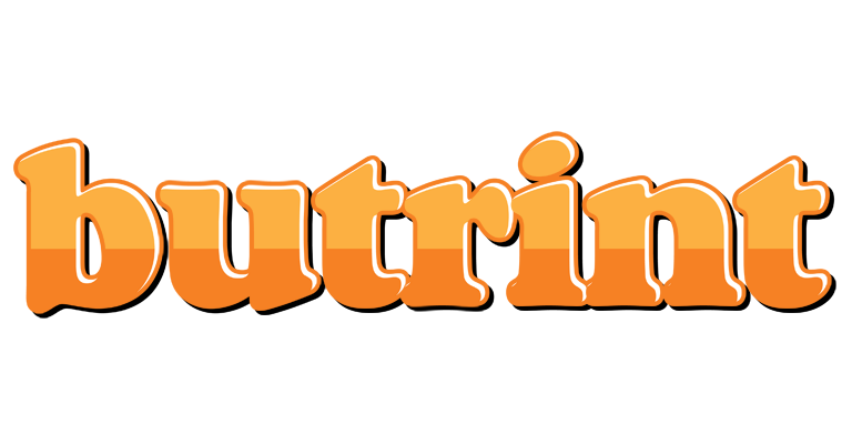 Butrint orange logo