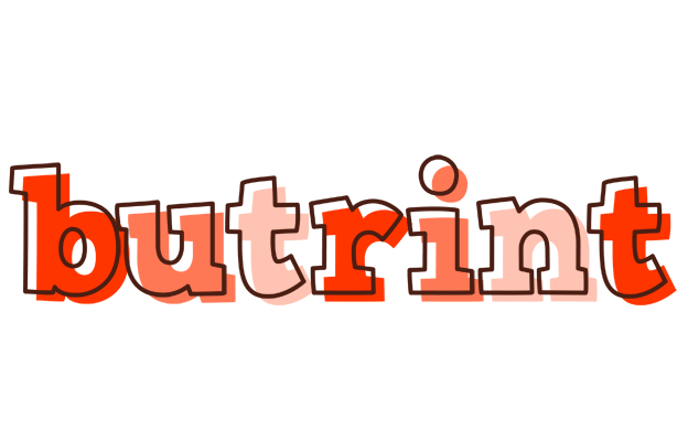 Butrint paint logo