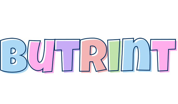 Butrint pastel logo