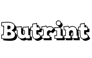 Butrint snowing logo